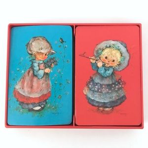 Vintage Hallmark Little Lassies Bridge Playing Cards